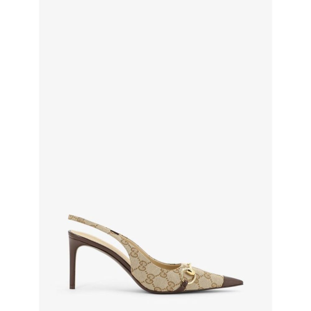 Gucci Women Gg Fabric Decollete